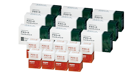 アスリード・3ヶ月セット フコキサンチン顆粒＋フコイダンドリンク《ご 